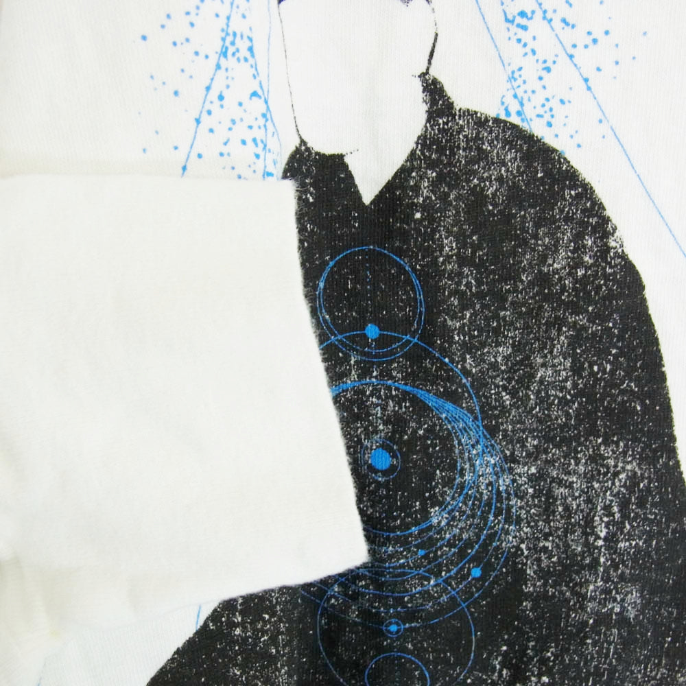 UNDERCOVER アンダーカバー 22SS UC1B4403-1 ONCE IN A LIFETIME期 擦れプリント加工 長袖 シャツ ホワイト系 2【中古】