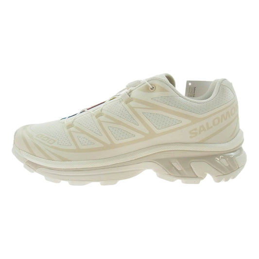 salomon サロモン 474453 XT-6 スポーツ スタイル シューズ ローカット スニーカー オフホワイト系 27cm【新古品】【未使用】【中古】