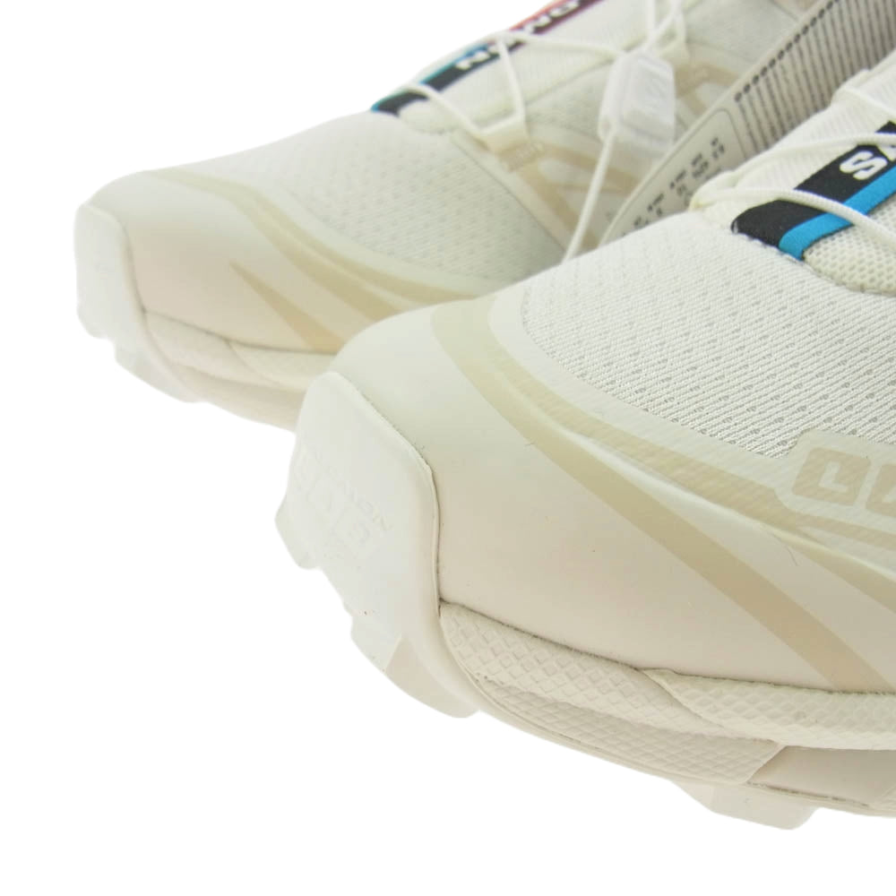 salomon サロモン 474453 XT-6 スポーツ スタイル シューズ ローカット スニーカー オフホワイト系 27cm【新古品】【未使用】【中古】