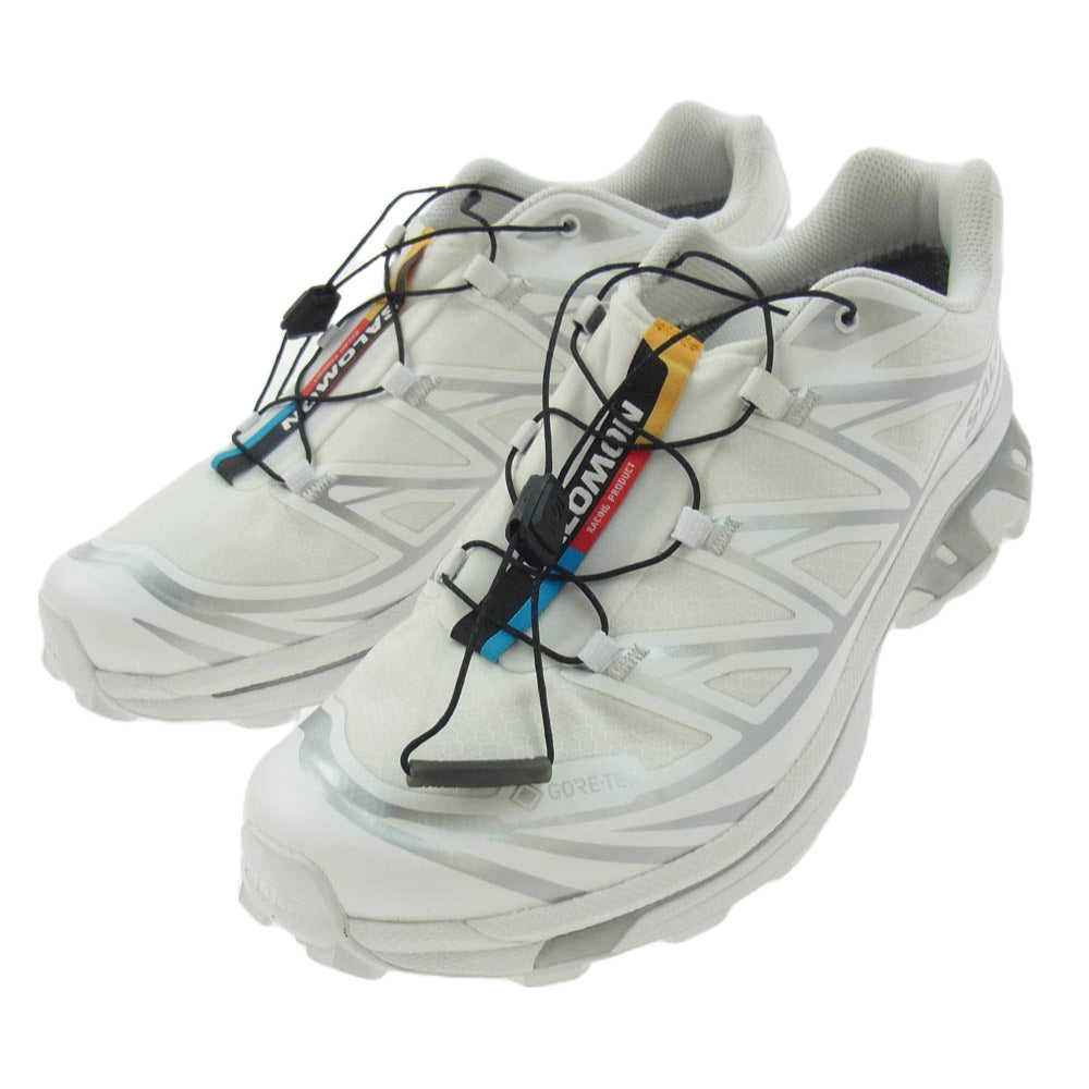 salomon サロモン 475811 XT-6GTX GORE-TEX ゴアテックス ローカット スニーカー ホワイト系 27cm【美品】【中古】