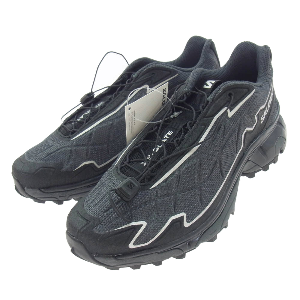 salomon サロモン 475756 XT-SLATE ローカット スニーカー ブラック系 27cm【新古品】【未使用】【中古】