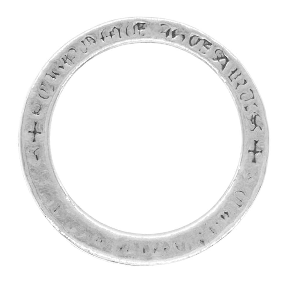 CHROME HEARTS クロムハーツ（原本無） 3mm SPACER FUCK YOU 3mm  ファックユー スペーサー リング　 シルバー系 15号【中古】
