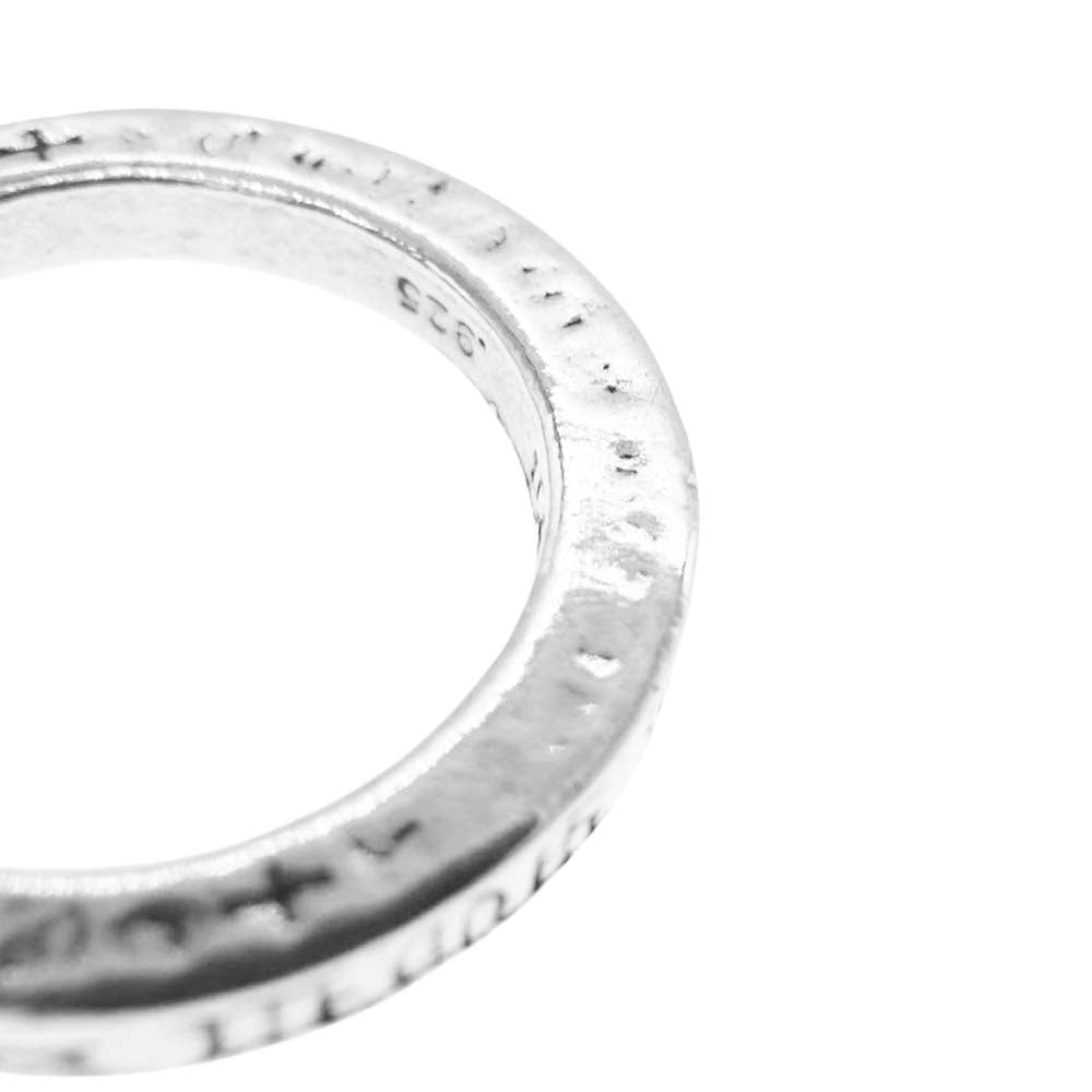 CHROME HEARTS クロムハーツ（原本無） 3mm SPACER FUCK YOU 3mm  ファックユー スペーサー リング　 シルバー系 15号【中古】