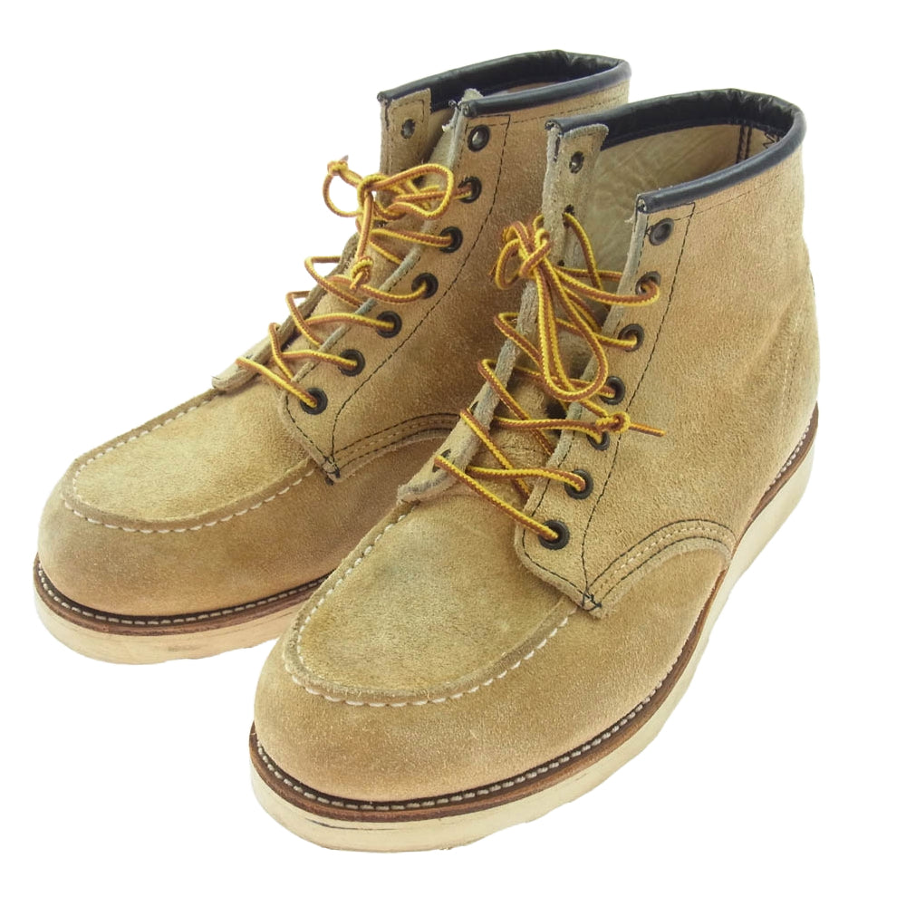 RED WING レッドウィング 2879 旧羽タグ 00年製 USA限定 アイリッシュセッター スエード ワーク ブーツ ライトブラウン系 9.5E【中古】