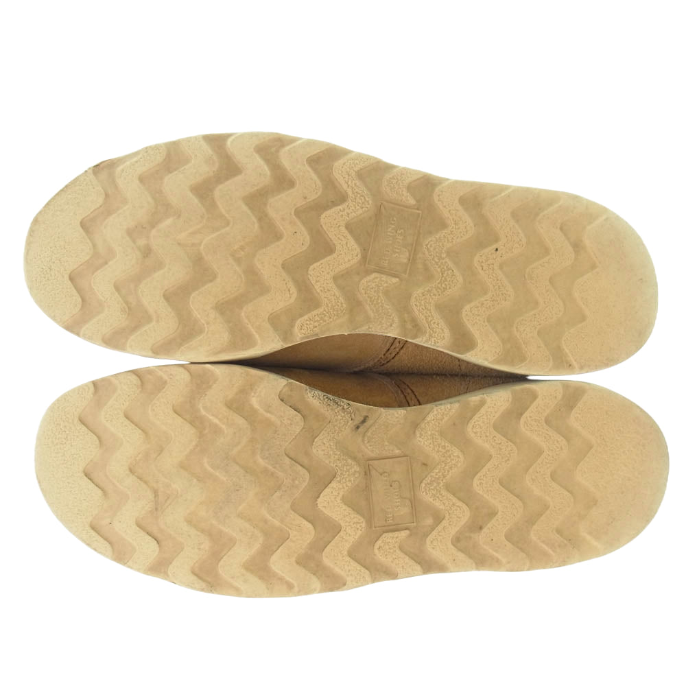 RED WING レッドウィング 2879 旧羽タグ 00年製 USA限定 アイリッシュセッター スエード ワーク ブーツ ライトブラウン系 9.5E【中古】