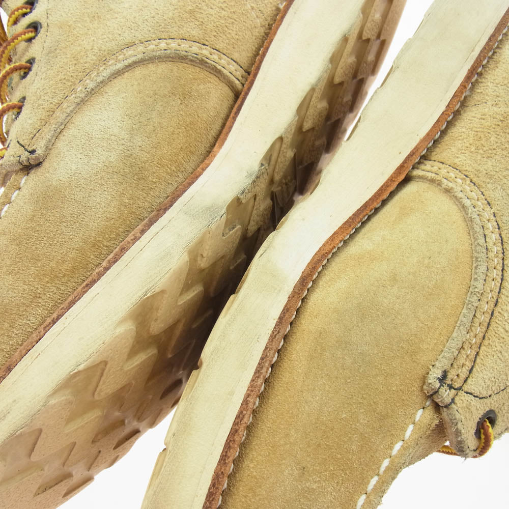 RED WING レッドウィング 2879 旧羽タグ 00年製 USA限定 アイリッシュセッター スエード ワーク ブーツ ライトブラウン系 9.5E【中古】