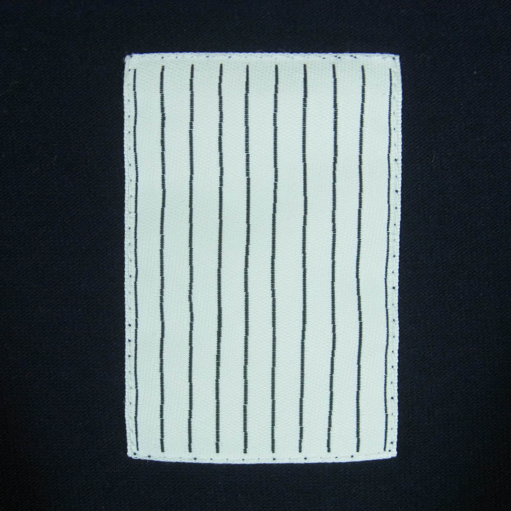 ストライプ フォー クリエイティブ SFC ストライプ 半袖 Ｔシャツ 日本製 ダークネイビー系 L【中古】