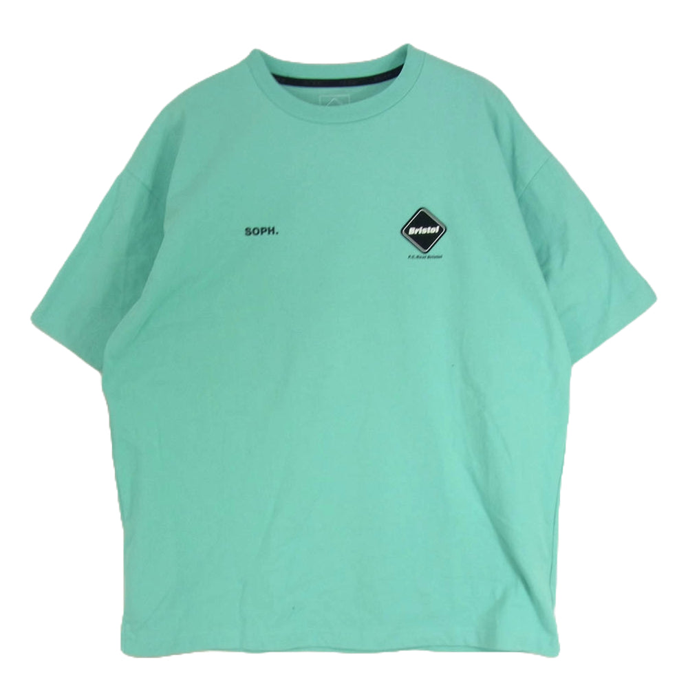 F.C.R.B. エフシーアールビー FCRB-240084 BIG LOGO S/S BAGGY TEE ビッグ ロゴ バギー 半袖 Tシャツ ブルー系 M【中古】