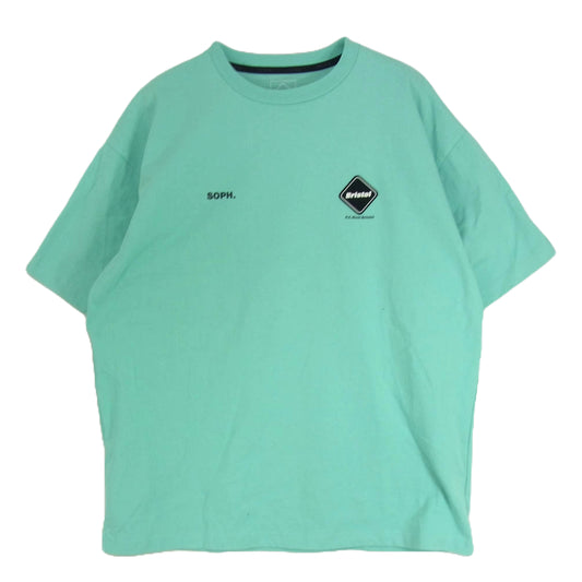 F.C.R.B. エフシーアールビー FCRB-240084 BIG LOGO S/S BAGGY TEE ビッグ ロゴ バギー 半袖 Tシャツ ブルー系 M【中古】
