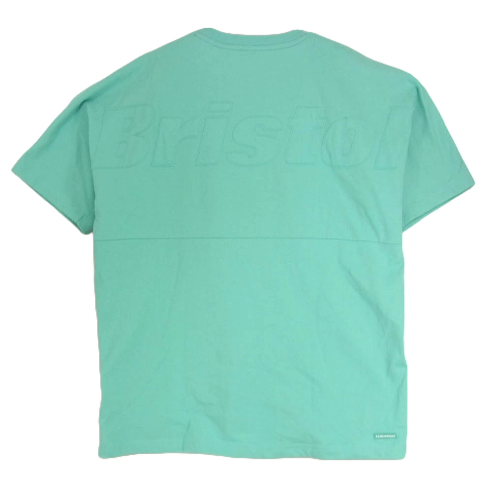 F.C.R.B. エフシーアールビー FCRB-240084 BIG LOGO S/S BAGGY TEE ビッグ ロゴ バギー 半袖 Tシャツ ブルー系 M【中古】