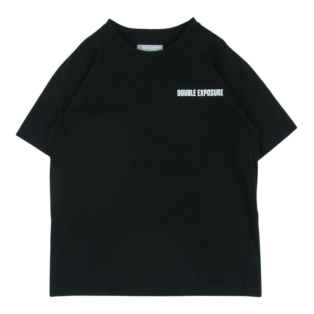 Sacai サカイ 22SS 22-0399S Film Crew T-Shirt フィルム クルー クルーネック 半袖 Tシャツ ブラック系 4【中古】