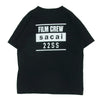 Sacai サカイ 22SS 22-0399S Film Crew T-Shirt フィルム クルー クルーネック 半袖 Tシャツ ブラック系 4【中古】