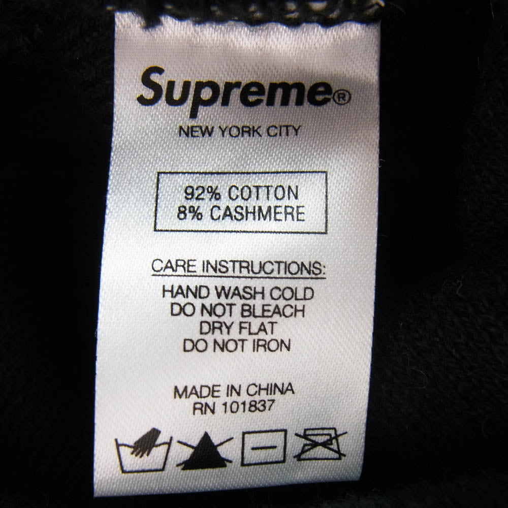 Supreme シュプリーム 20AW Big Logo Beanie ビッグ ロゴ ビーニー キャップ ブラック系【中古】