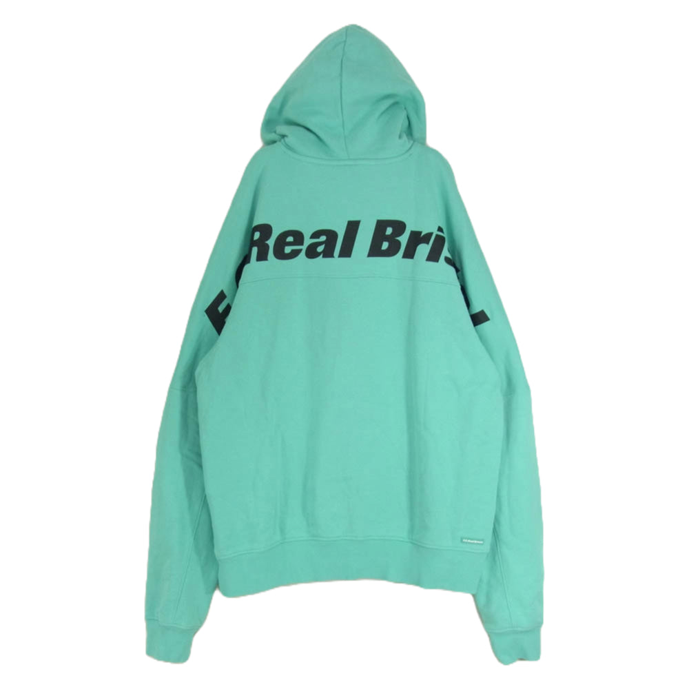 F.C.R.B. エフシーアールビー FCRB-210058 EMBLEM HOODIE バックロゴ プルオーバー スウェット ブルー系 M【中古】