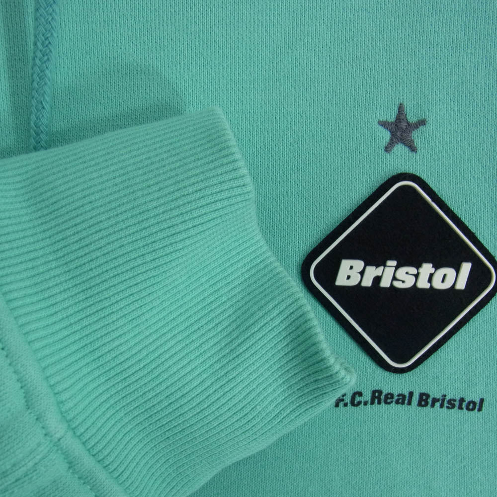 F.C.R.B. エフシーアールビー FCRB-210058 EMBLEM HOODIE バックロゴ プルオーバー スウェット ブルー系 M【中古】