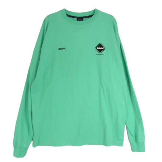 F.C.R.B. エフシーアールビー FCRB-220060 L/S BIG LOGO TEAM BAGGY TEE ビッグ ロゴ チーム バギー 長袖 Tシャツ ブルー系 S【中古】