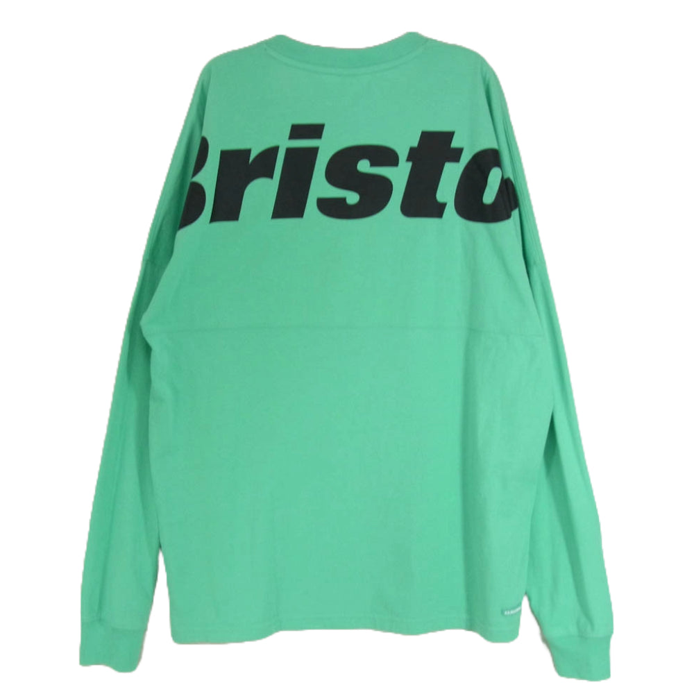 F.C.R.B. エフシーアールビー FCRB-220060 L/S BIG LOGO TEAM BAGGY TEE ビッグ ロゴ チーム バギー 長袖 Tシャツ ブルー系 S【中古】