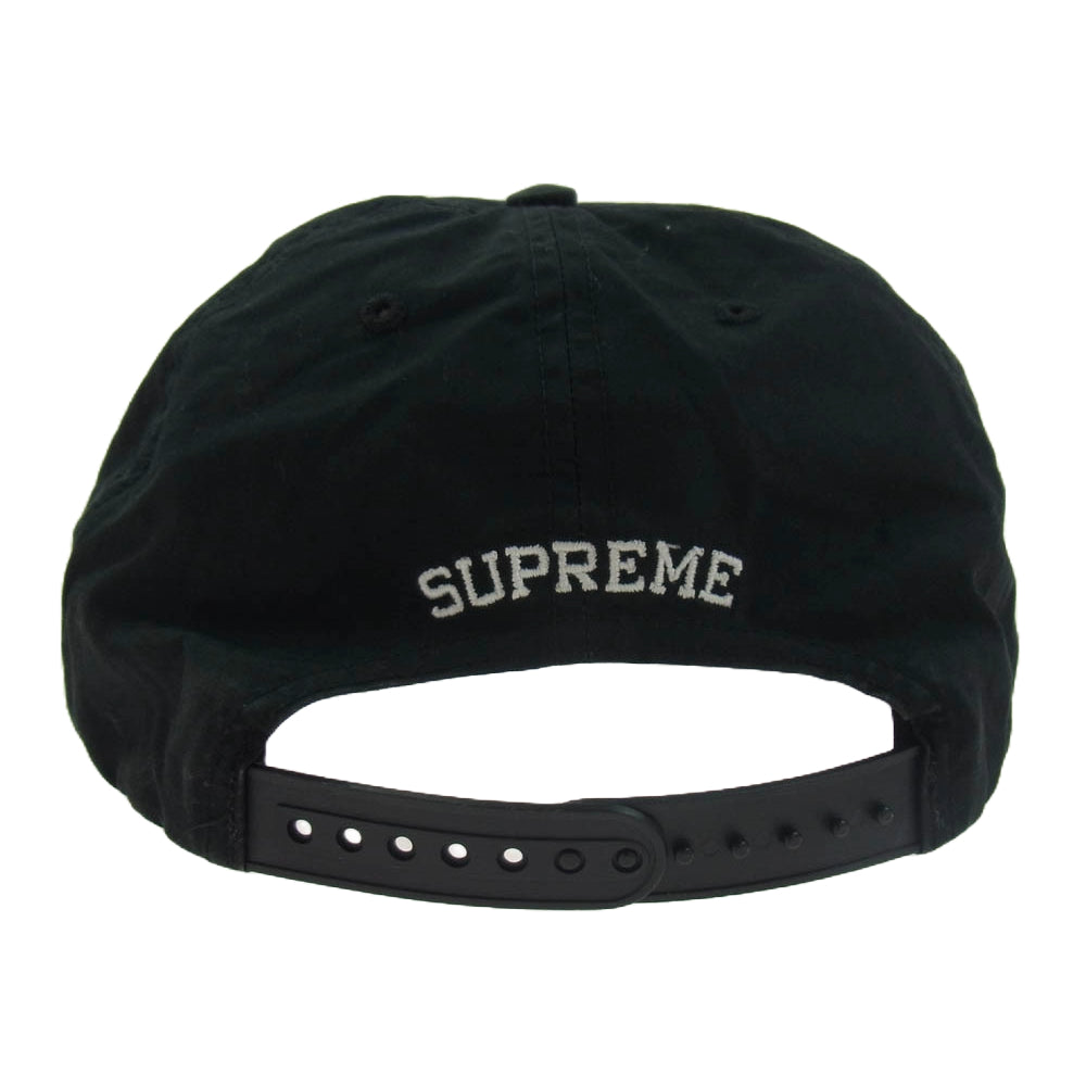 Supreme シュプリーム 21SS KAWS Chalk Logo 5-Panel カウズ チョーク ロゴ 5パネル キャップ ブラック系【中古】