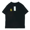 Sacai サカイ 22SS 22-0459S S LOGO PRINT TEE Sロゴ 反転プリント クルーネック 半袖 Tシャツ カットソー ブラック系 4【中古】