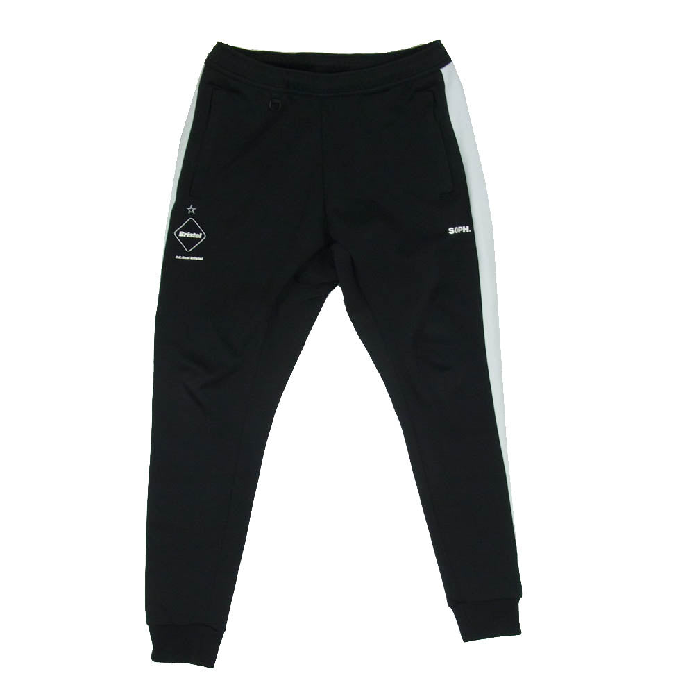 F.C.R.B. エフシーアールビー FCRB-202021 TRAINING JERSEY PANTS サイドライン トラック トレーニング パンツ ブラック系 S【中古】