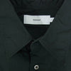 GRAPHPAPER グラフペーパー GM221-50115B Broad L/S Oversized Regular Collar Shirt オーバーサイズ レギュラー カラー 長袖 シャツ ブラック系 F【中古】