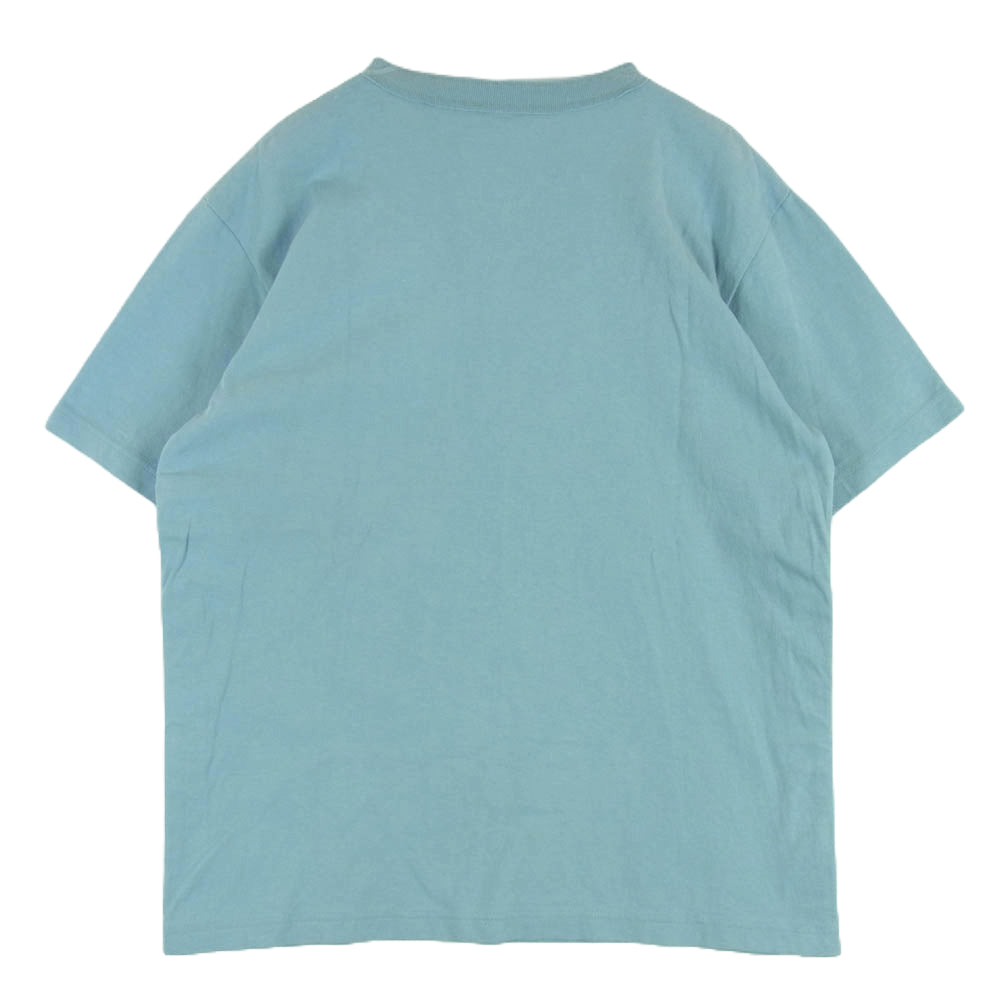 Carhartt カーハート 23AW 23-0557S WIP SACAI サカイ ロゴワッペン ポケット 半袖 Tシャツ カットソー ライトブルー系 3【中古】