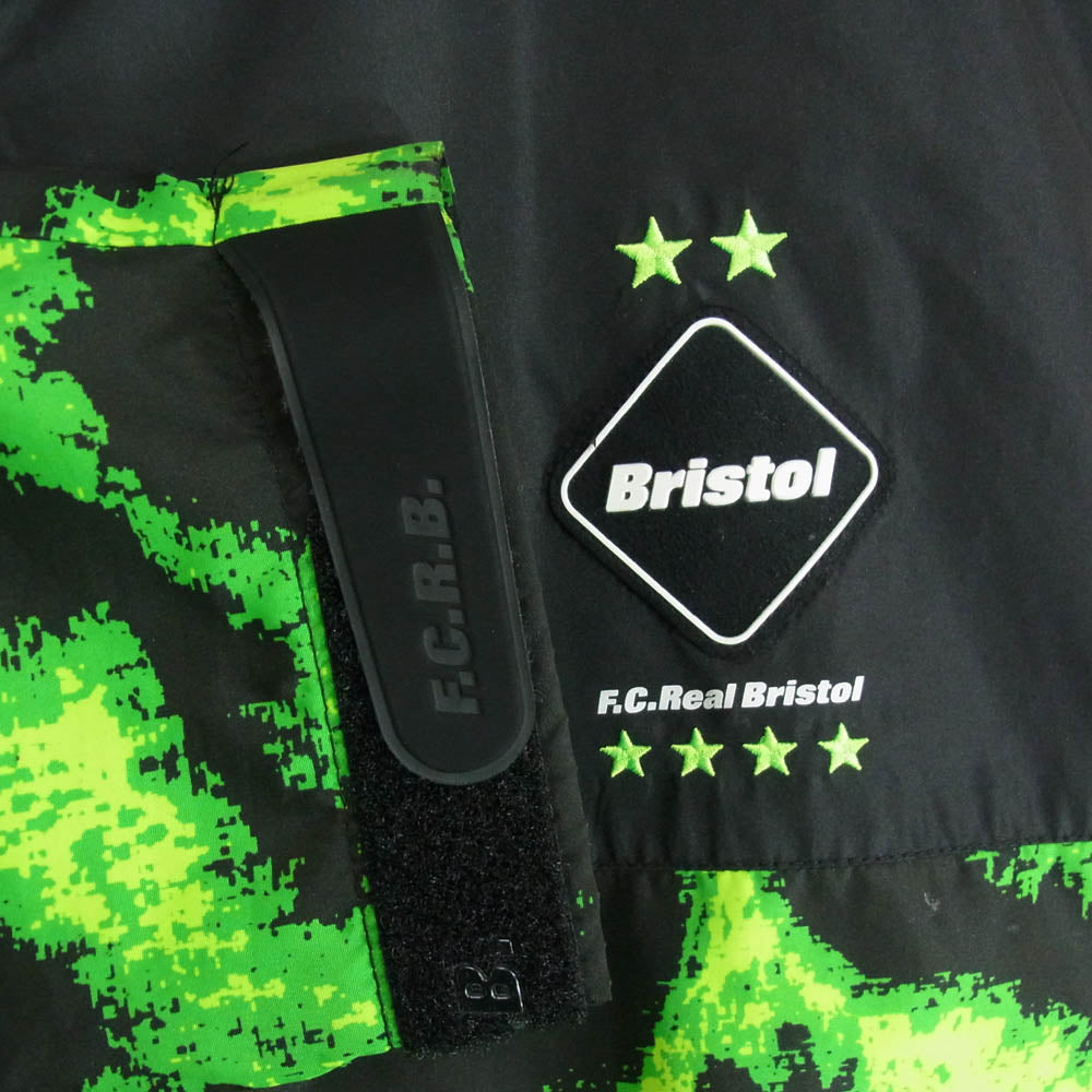 F.C.R.B. エフシーアールビー FCRB-192031 PRACTICE JACKET プラクティス ジャケット ブラック系 S【中古】