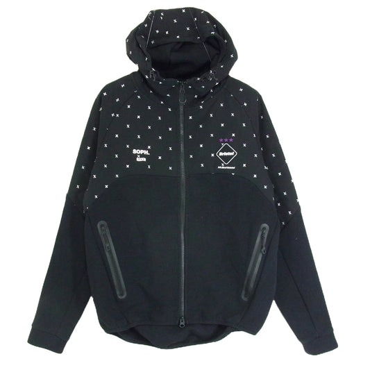 F.C.R.B. エフシーアールビー FCRB-210116 GOD SELECTION XXX ゴット セレクション TRAINING VENTILATION HOODIE トレーニング ベンチレーション フーディ ジャケット ブラック系 S【中古】