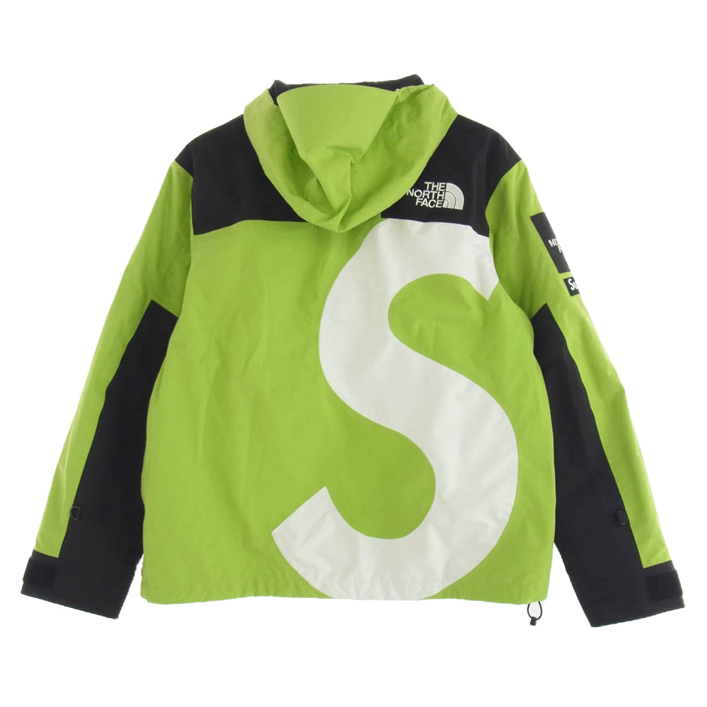 Supreme シュプリーム NP62002I 20AW THE NORTH FACE S Logo Mountain Jacket ノースフェイス エスロゴ マウンテンジャケット ライトグリーン系 S【中古】