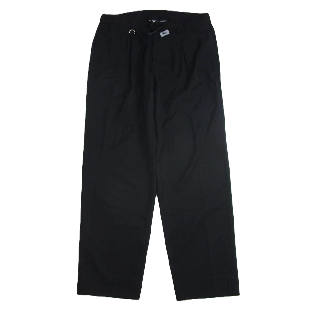 SOPHNET. ソフネット SOPH-212103 × GRAMICCI グラミチ CORDURA WOOL 1TUCK WIDE VENTILATION PANTS  1タック ベルテッド パンツ ブラック系 L【中古】