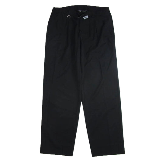 SOPHNET. ソフネット SOPH-212103 × GRAMICCI グラミチ CORDURA WOOL 1TUCK WIDE VENTILATION PANTS  1タック ベルテッド パンツ ブラック系 L【中古】