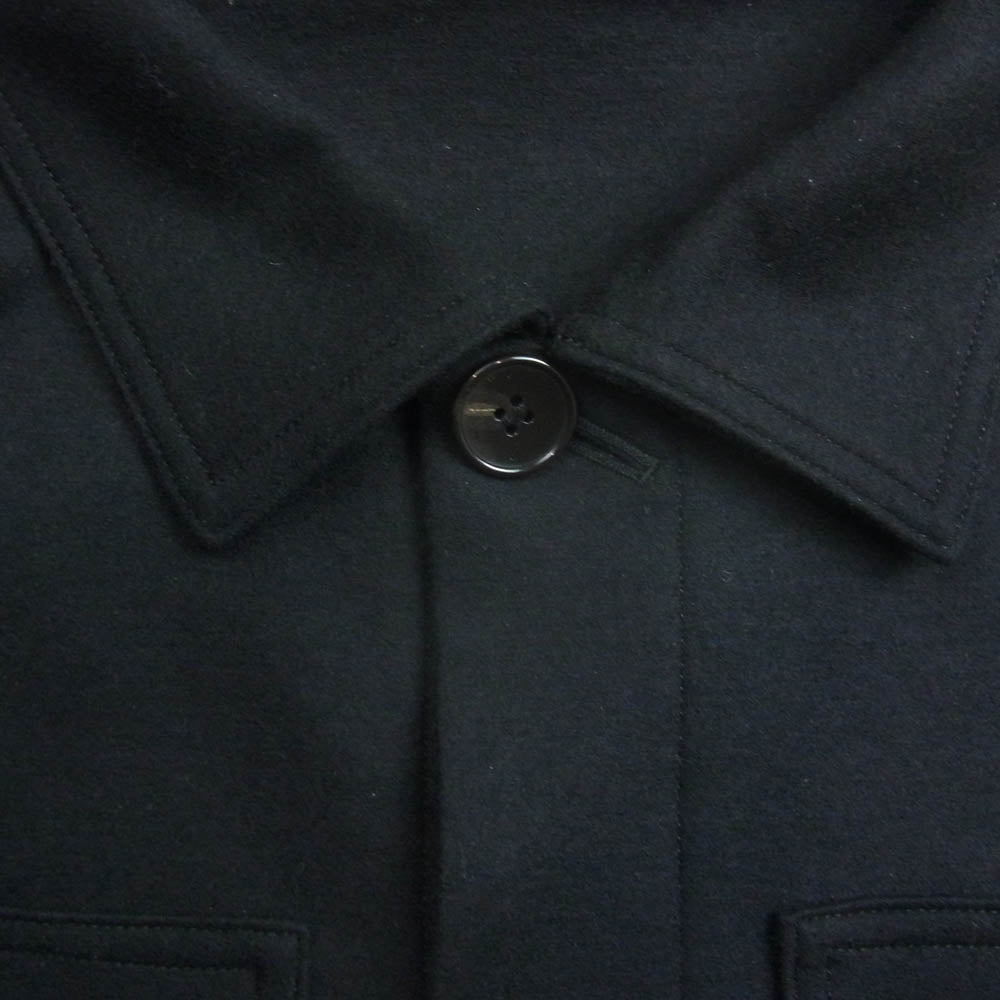 SOPHNET. ソフネット SOPH-242010 HARD MELTON CPO BLOUSON ハード メルトン ジャケット ブルゾン ブラック系 XL【美品】【中古】