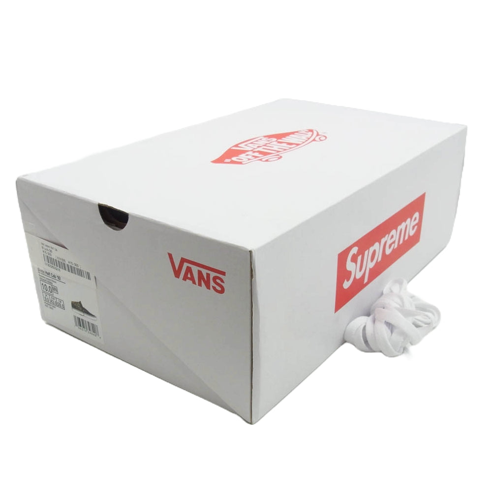 VANS バンズ 23AW VN0A5KYABMA × VANS SKATE HALF CAB 92 バンズ ハーフキャブ レオパード ヒョウ柄 ハイカット スニーカー ブラック系 28cm【美品】【中古】