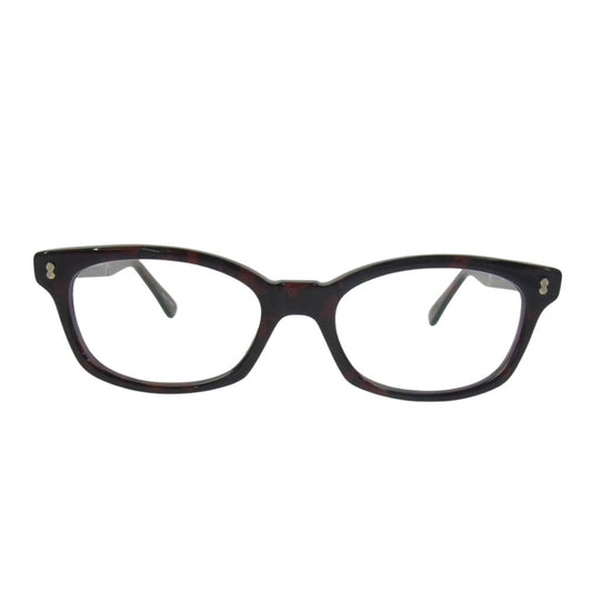 SOPHNET. ソフネット 24AW SOPH-242082 × 金子眼鏡 BINCHOTAN GLASSES BROWN ウェリントン メガネ アイウェア ブラウン 日本製 ブラウン系【新古品】【未使用】【中古】