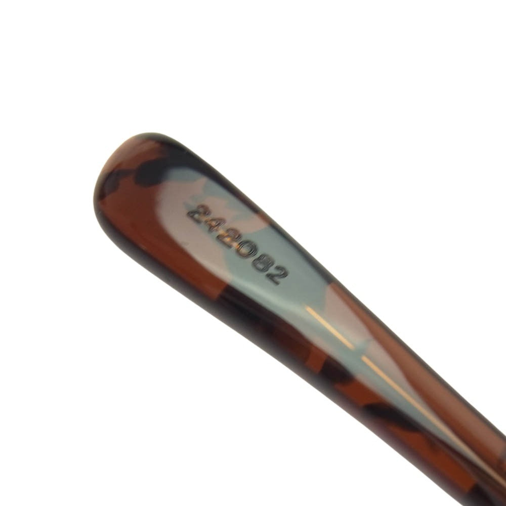 SOPHNET. ソフネット 24AW SOPH-242082 × 金子眼鏡 BINCHOTAN GLASSES BROWN ウェリントン メガネ アイウェア ブラウン 日本製 ブラウン系【新古品】【未使用】【中古】