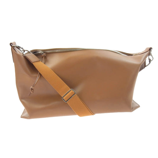 SOPHNET. ソフネット SOPH-242084 LEATHER 2WAY BAG LIGHT BROWN カーフレザー 2WAY ショルダー バッグ ライト ブラウン ライトブラウン系【新古品】【未使用】【中古】