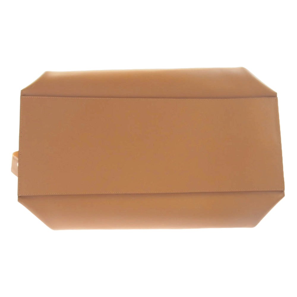 SOPHNET. ソフネット SOPH-242084 LEATHER 2WAY BAG LIGHT BROWN カーフレザー 2WAY ショルダー バッグ ライト ブラウン ライトブラウン系【新古品】【未使用】【中古】