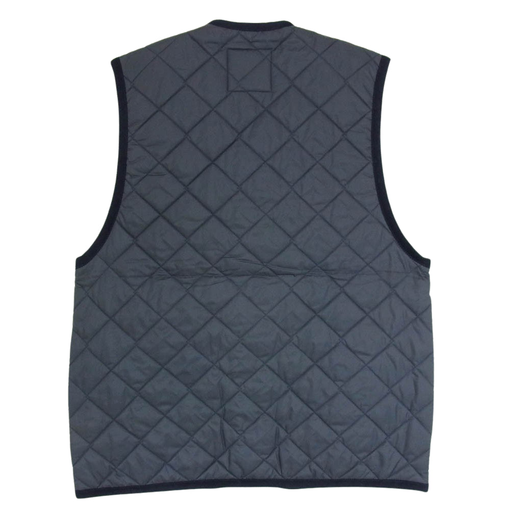 SOPHNET. ソフネット SOPH-242106 LAVENHAM OVERSIZED THORNHAM ラベンハム オーバーサイズ キルティング ベスト ネイビー系 S【新古品】【未使用】【中古】