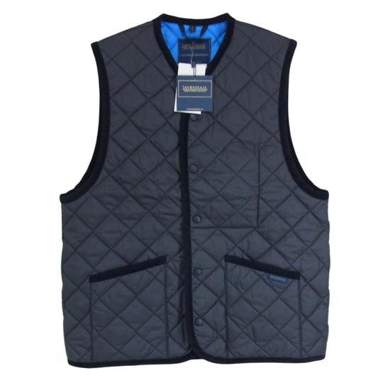 SOPHNET. ソフネット SOPH-242106 LAVENHAM OVERSIZED THORNHAM ラベンハム オーバーサイズ キルティング ベスト ネイビー系 M【新古品】【未使用】【中古】