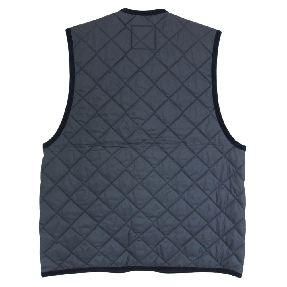 SOPHNET. ソフネット SOPH-242106 LAVENHAM OVERSIZED THORNHAM ラベンハム オーバーサイズ キルティング ベスト ネイビー系 M【新古品】【未使用】【中古】