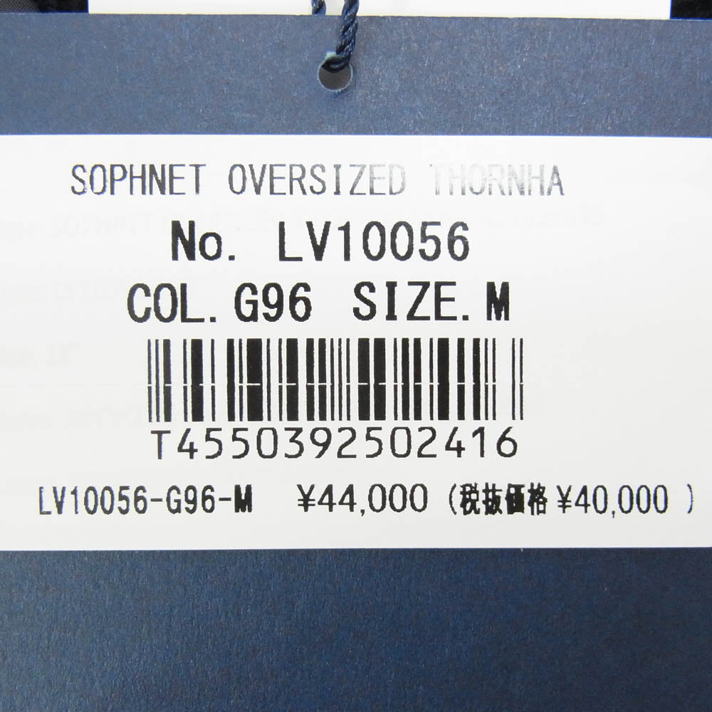 SOPHNET. ソフネット SOPH-242106 LAVENHAM OVERSIZED THORNHAM ラベンハム オーバーサイズ キルティング ベスト ネイビー系 M【新古品】【未使用】【中古】