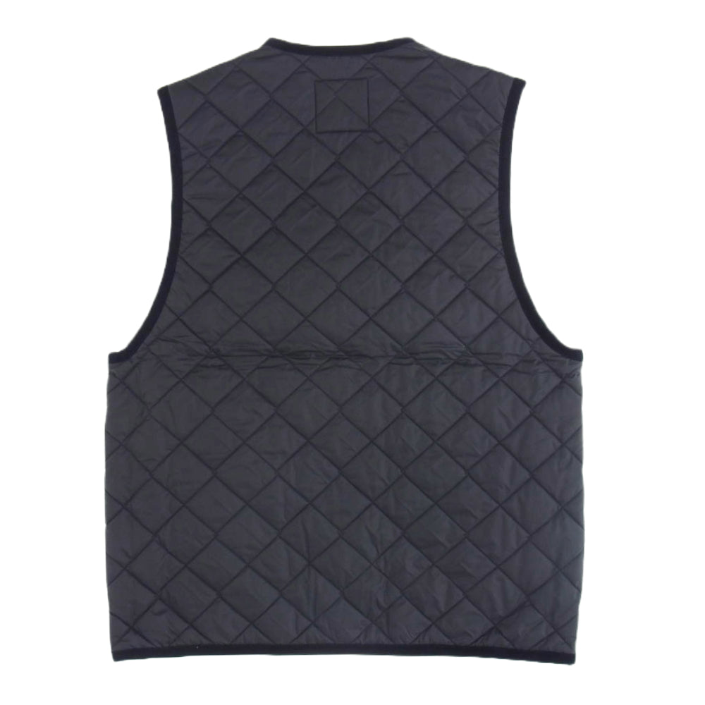 SOPHNET. ソフネット SOPH-242106 LAVENHAM OVERSIZED THORNHAM ラベンハム オーバーサイズ キルティング ベスト Lサイズ ダークネイビー系 L【新古品】【未使用】【中古】