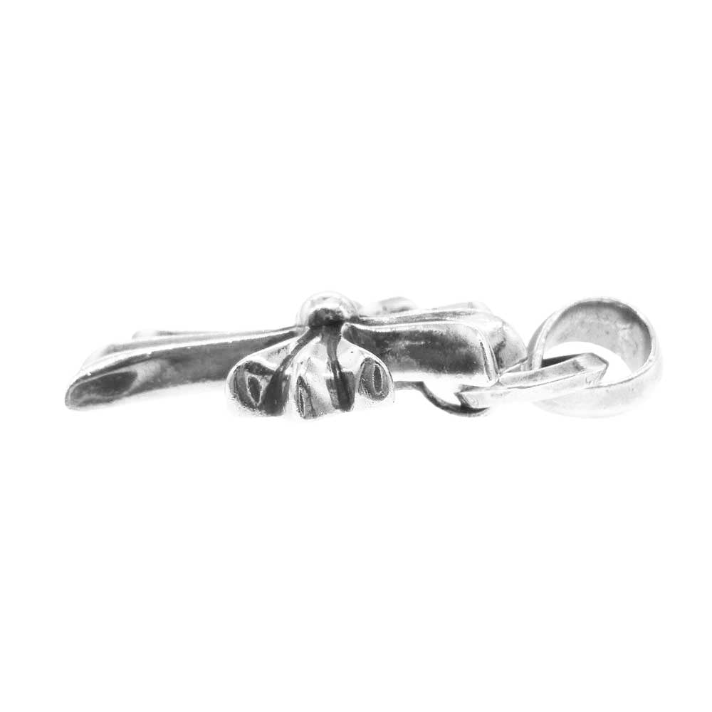 CHROME HEARTS クロムハーツ（原本無） CH CRS SML W/BALE スモールCHクロス Wベイル ペンダント トップ【中古】