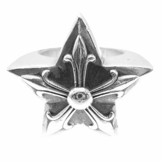 CHROME HEARTS クロムハーツ（原本有） STR LRG ラージ スター シルバー リング シルバー系【中古】