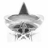 CHROME HEARTS クロムハーツ（原本有） STR LRG ラージ スター シルバー リング シルバー系【中古】