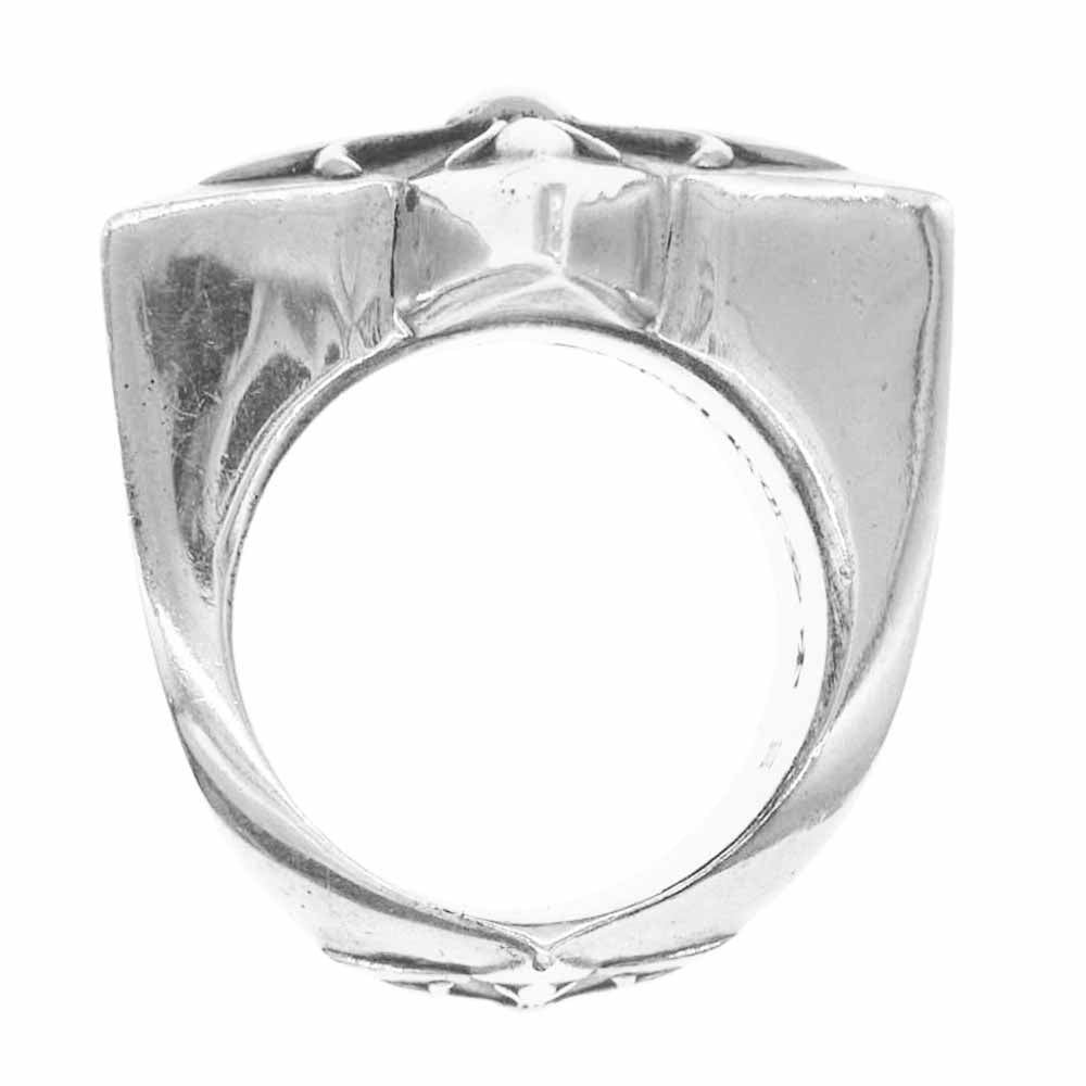 CHROME HEARTS クロムハーツ（原本有） STR LRG ラージ スター シルバー リング シルバー系【中古】