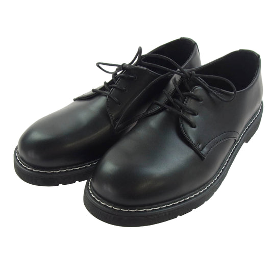 グラベラ GLBT-151 3ホール オックスフォード ドレス シューズ ブラック系 M【美品】【中古】