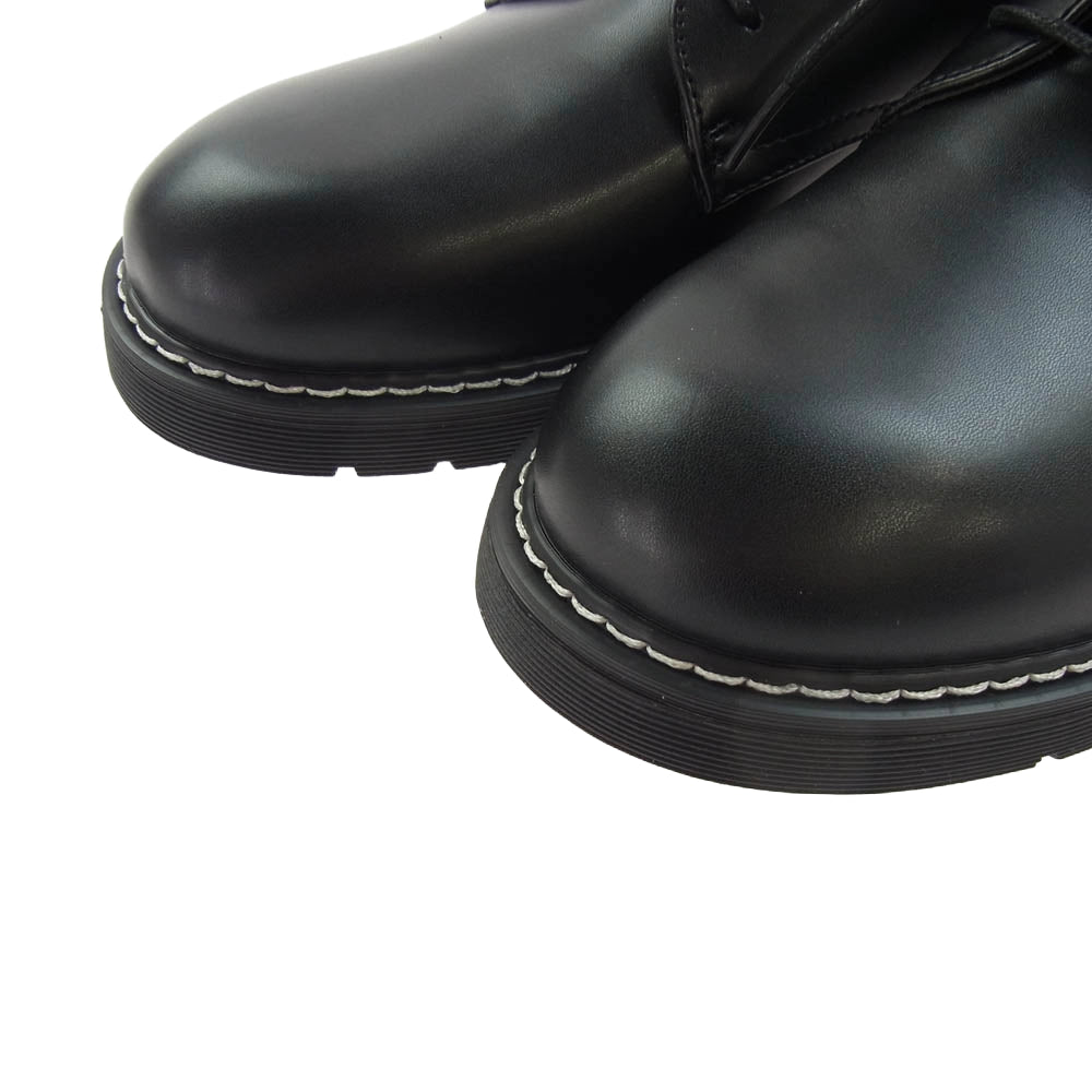 グラベラ GLBT-151 3ホール オックスフォード ドレス シューズ ブラック系 M【美品】【中古】