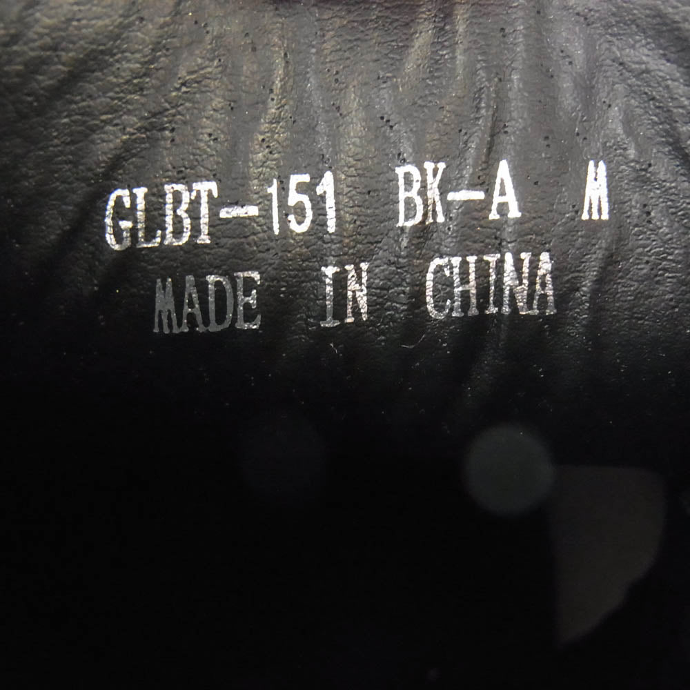 グラベラ GLBT-151 3ホール オックスフォード ドレス シューズ ブラック系 M【美品】【中古】