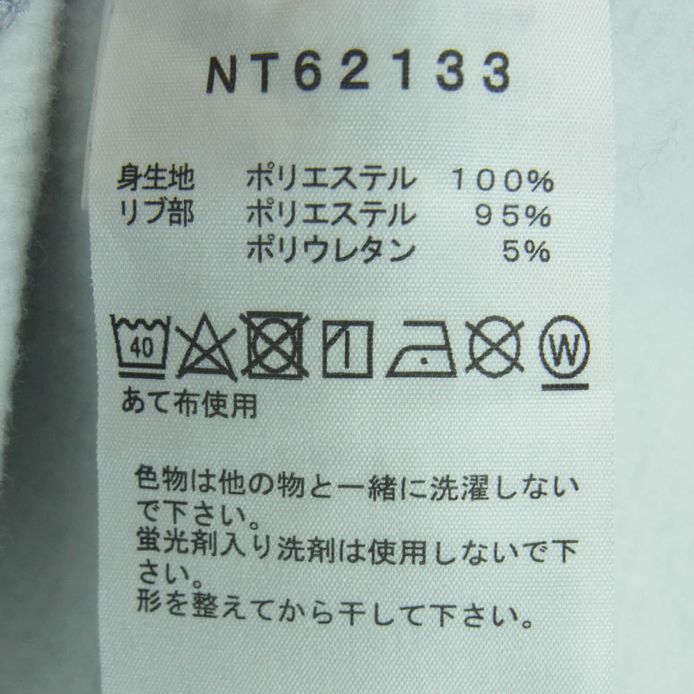 THE NORTH FACE ノースフェイス NT62133 Square Logo Crewneck Sweat スクエアロゴ クルーネック スウェット グレー系 L【美品】【中古】